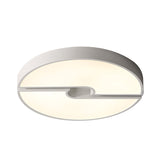 Modern Led Acrylic Flushmount Ceiling Light - White 16-23.5 Inch Width Options