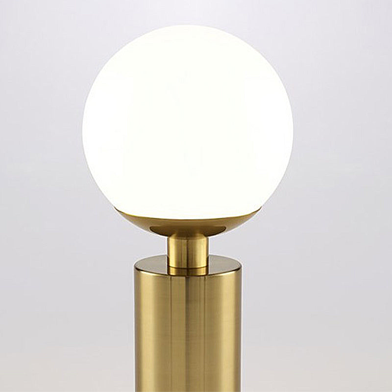 Minimalist Glass Sphere Pendant Light 1-Head Black Ceiling Suspended Lamp 8 Wide