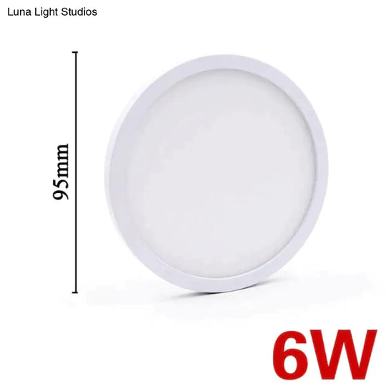 6W 9W 13W 18W 24W 36W 48W Led Circular Panel Light Surface Mounted Led Ceiling Light Lampada Lamp C