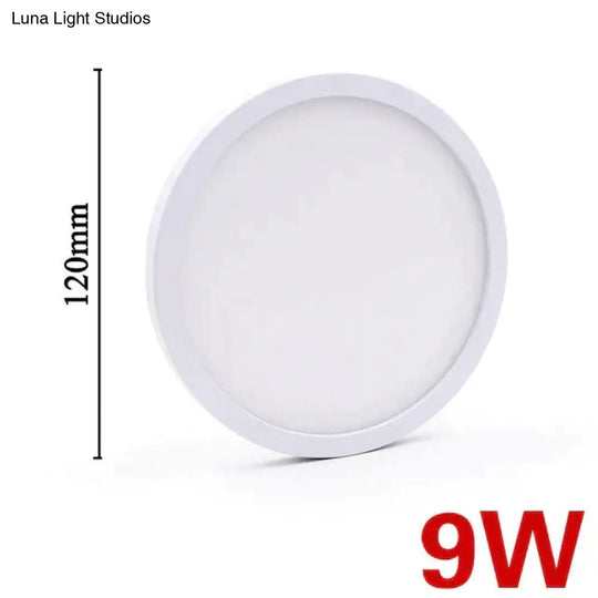 6W 9W 13W 18W 24W 36W 48W Led Circular Panel Light Surface Mounted Led Ceiling Light Lampada Lamp
