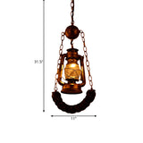 Industrial Style Hanging Lamp Kit - Clear Glass Brass Pendant Lighting With Curved Beam