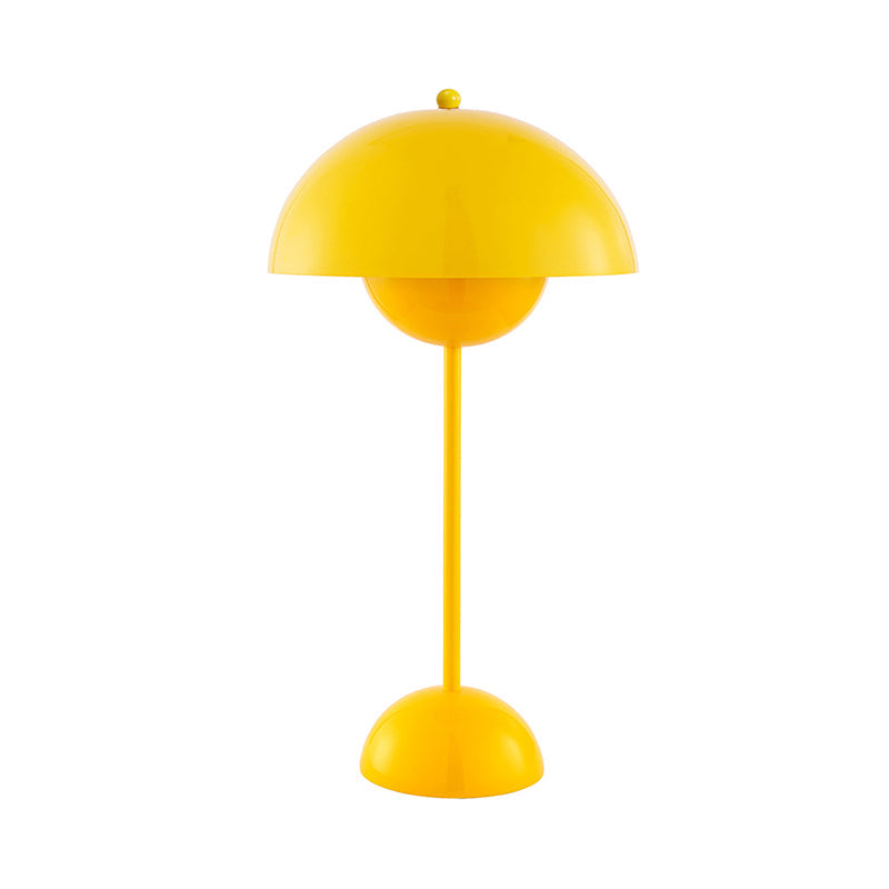 Macaroon Finish Table Lamp With Dome Shade Ideal For Study Room Or Reading Nook