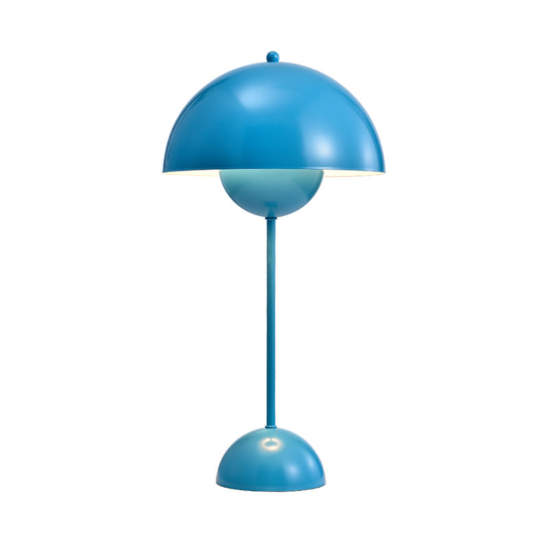 Macaroon Finish Table Lamp With Dome Shade Ideal For Study Room Or Reading Nook