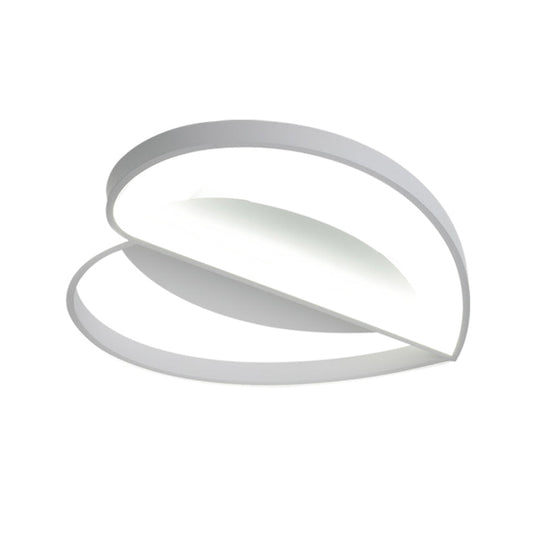 Heart - Shaped Led Flush Mount Light For Bedroom - 19’/21’ Wide