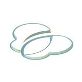Loving Heart Led Flush Mount Ceiling Light Fixture - Nordic Style For Nursery (White/Pink/Blue)