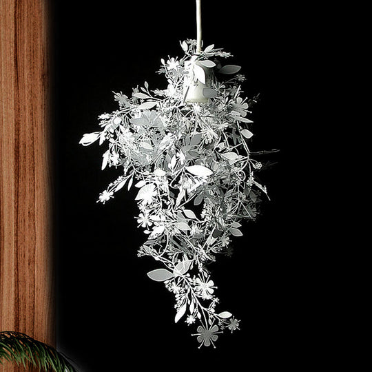 Modern Garland Pendant Light With Chrome Finish