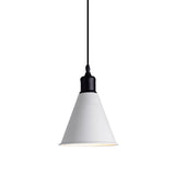 Adjustable Cord Metal Pendant Light For Dining Table - Modern 1-Light Conical Ceiling (7.5/8.5