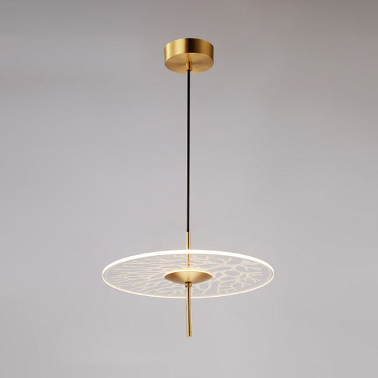 Minimalist Led Glass Pendant Light For Restaurants - Clear Context And Elegant Design