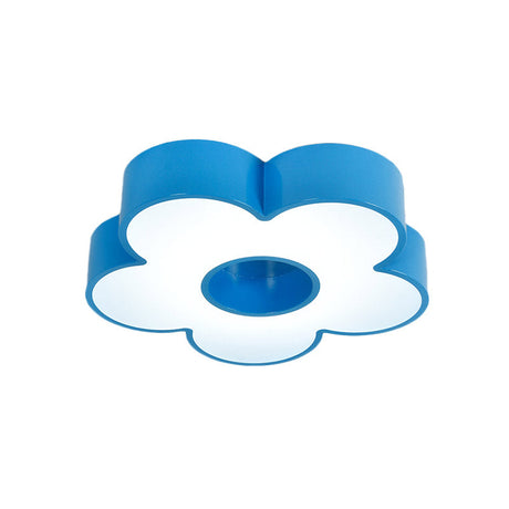 Colorful Acrylic Flower Led Ceiling Light For Kindergarten