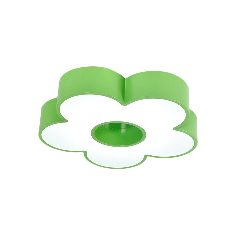 Colorful Acrylic Flower Led Ceiling Light For Kindergarten