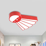 Kindergarten Ceiling Mounted Led Light For Kids Badminton Room (Blue/Green/Red)