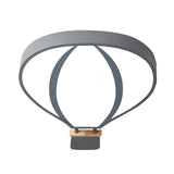 Nordic Led Acrylic Hot Air Balloon Flush Light For Child Bedroom In 3 Stylish Colors
