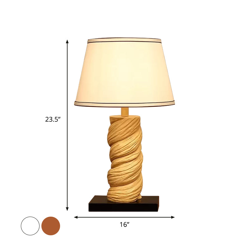 Monica - White/Brown Table Lamp