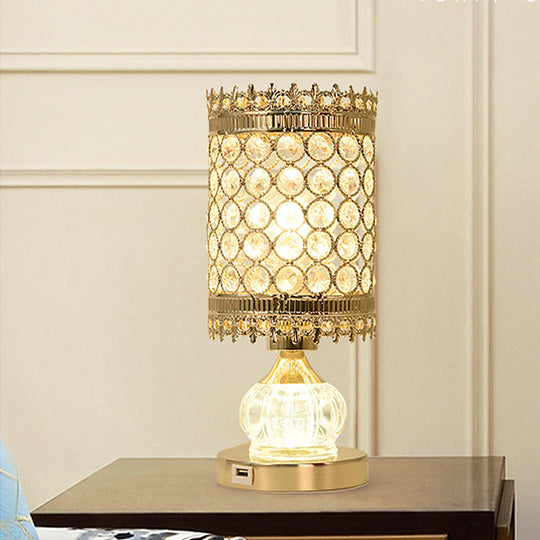 Hailey - Mid-Century Table Lamp Gold / A