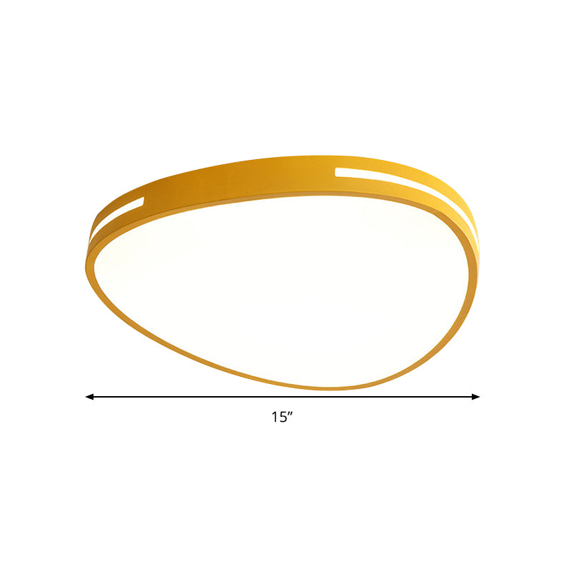 Teardrop Led Ceiling Light For Kindergarten And Bedroom - Nordic Style