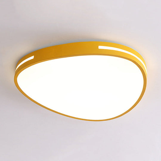 Teardrop Led Ceiling Light For Kindergarten And Bedroom - Nordic Style