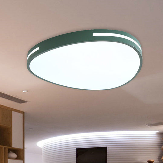 Teardrop Led Ceiling Light For Kindergarten And Bedroom - Nordic Style