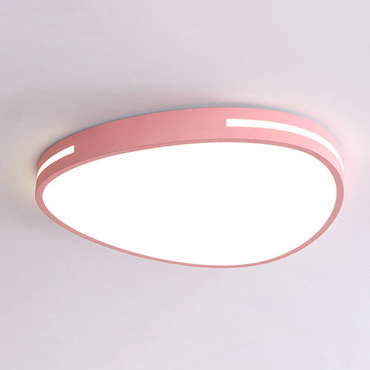 Teardrop Led Ceiling Light For Kindergarten And Bedroom - Nordic Style