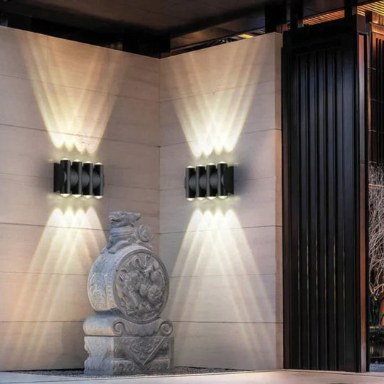Outdoor Lighting Led Garden Light Alumunim Wall Lamp Villa Porch Street Sconce Lightings 110V-260V