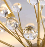 Nordic Dew Crystal Lamp Glass Ceiling