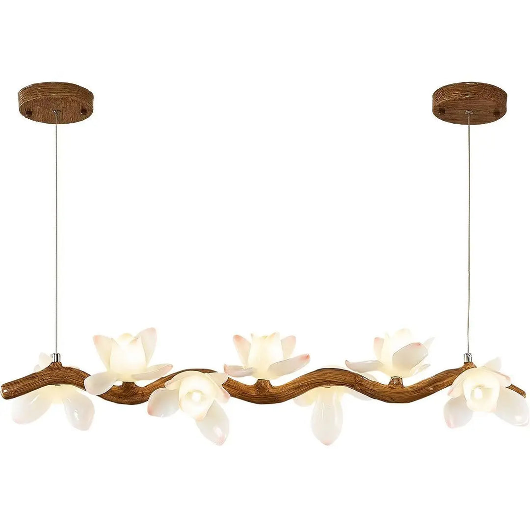 Solora Lotus Branch LED Chandelier – Modern Artistic Lighting