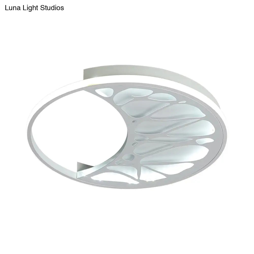 Abstract Pattern Led Ceiling Light For Modern Bathroom Decor