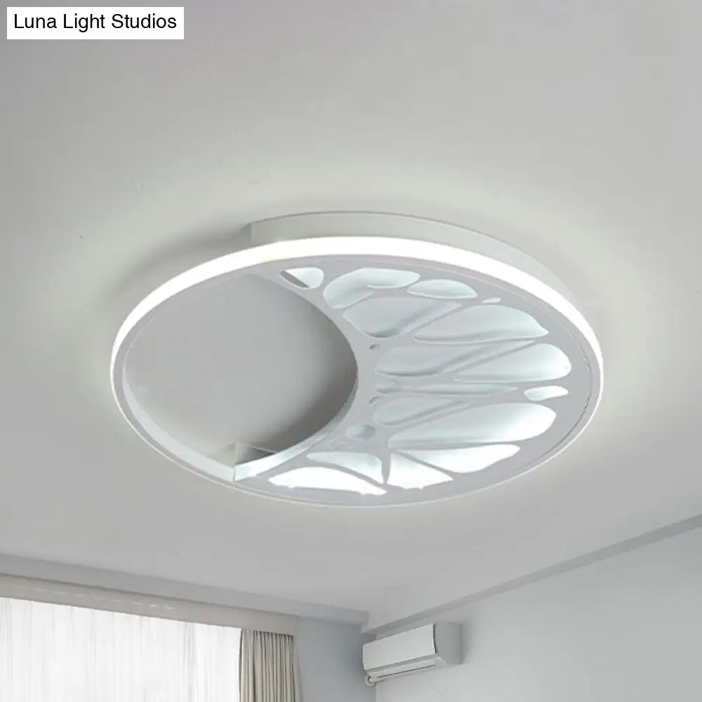 Abstract Pattern Led Ceiling Light For Modern Bathroom Decor