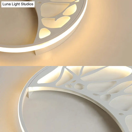 Abstract Pattern Led Ceiling Light For Modern Bathroom Decor