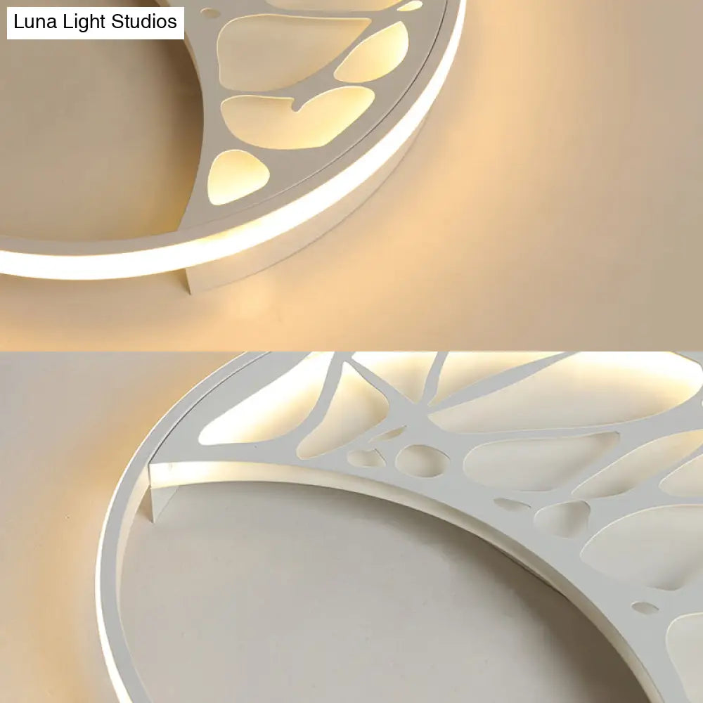 Abstract Pattern Led Ceiling Light For Modern Bathroom Decor