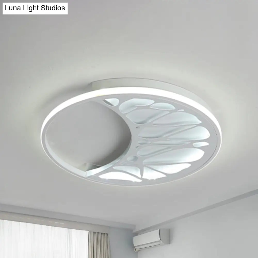Abstract Pattern Led Ceiling Light For Modern Bathroom Decor
