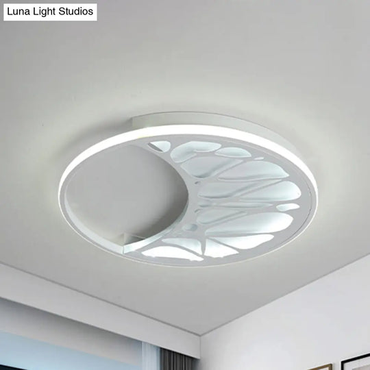 Abstract Pattern Led Ceiling Light For Modern Bathroom Decor