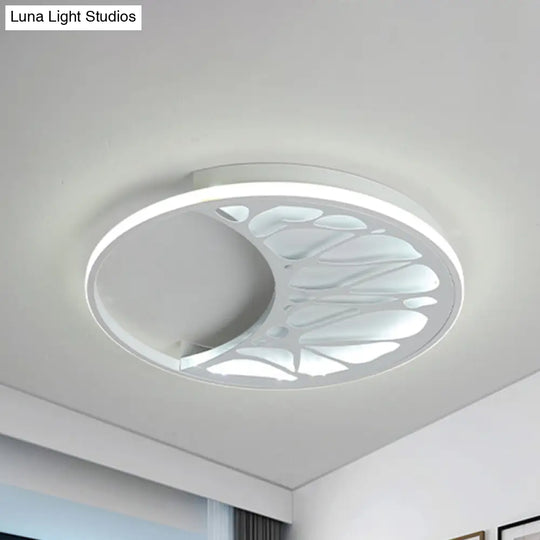 Abstract Pattern Led Ceiling Light For Modern Bathroom Decor