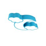 Acrylic Cloud And Moon Nursery Ceiling Light Fixture For Kindergarten Nursing Room