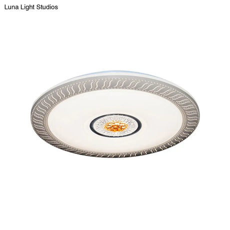 Acrylic Led Flush Ceiling Mount Light For Living Room & Kids Bedroom
