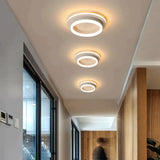 Adelyn- Modern Surface Mounted Square/Round Led Ceiling Lights For Hallway Porch White Color /