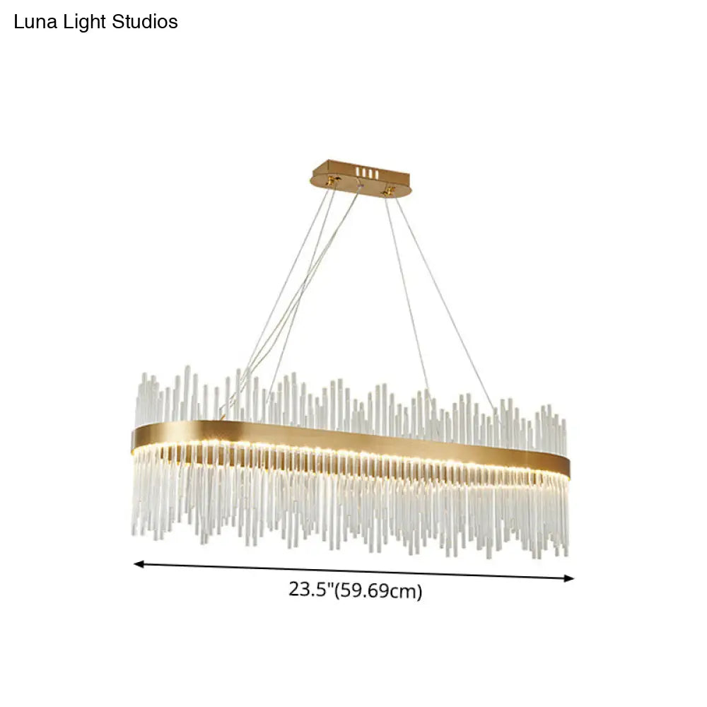 Adjustable Modern Crystal Drum Chandelier Pendant Light For Living Room Ceiling