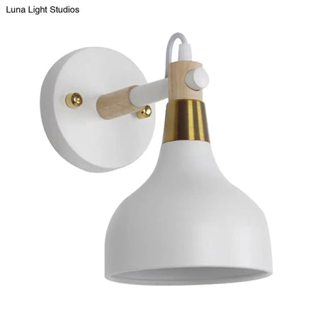 Adjustable Metal Onion Wall Light - Nordic Sconce Lighting For Bathroom In Candy Color