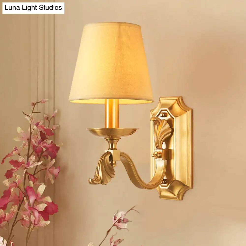 All Copper Wall Lamp Creative Personality Living Room Bedroom Bedside Corridor Lamps