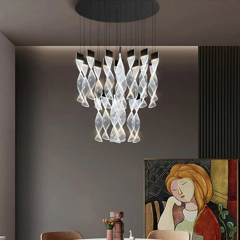 Alura - Lustre spirale design