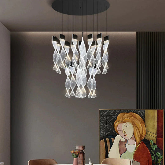 Alura - Lustre spirale design