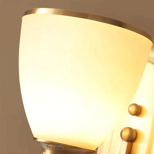 American Bedroom Bedside Copper Wall Lamp Lamps