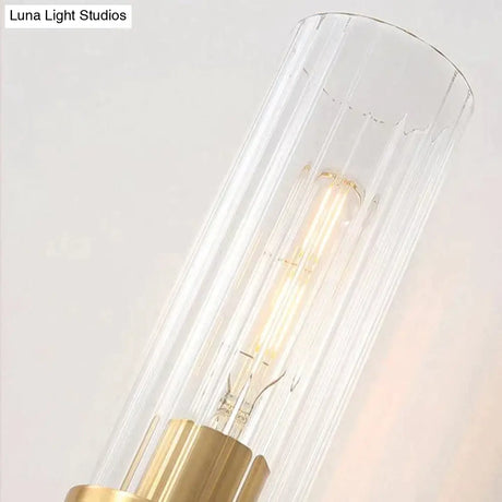 American Modern Minimalist Light Luxury Bedroom Lamps All Copper Wall Lamps Copper Wall Lamps