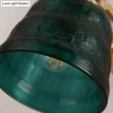 Art Living Room Bedroom Balcony Mirror Bedside Brass Copper Wall Lamp Copper Wall Lamps