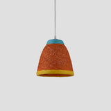 Asian Style Rattan Weaving Bell Hanging Lamp - Suspension Pendant Light For Snack Bars (1 Bulb)