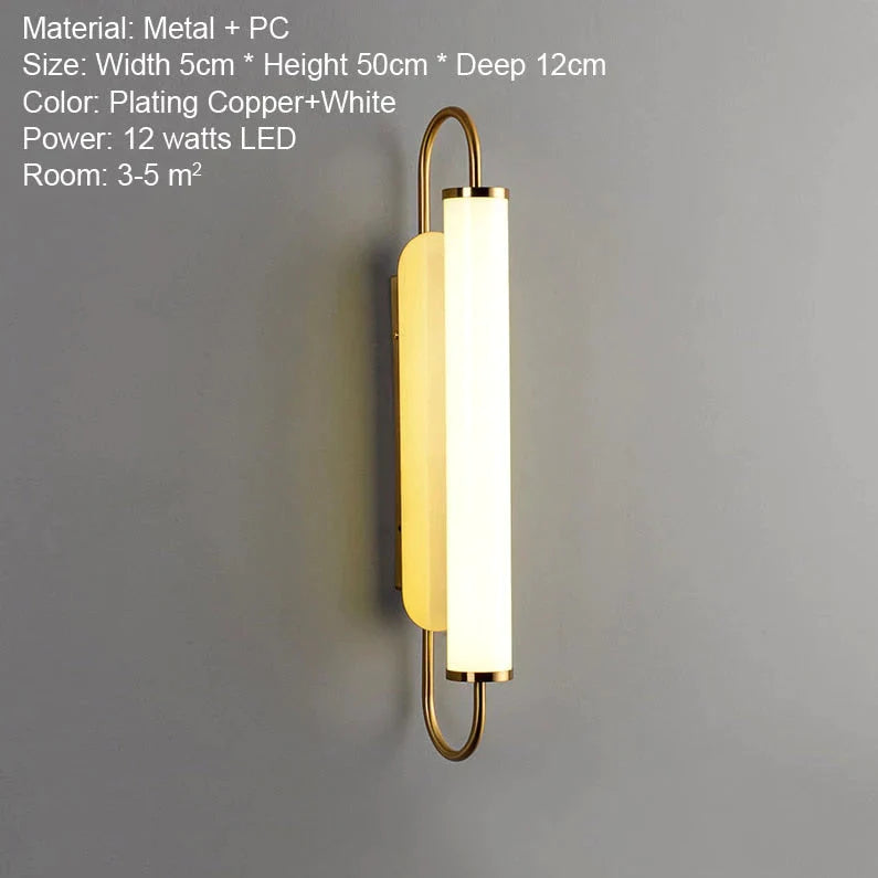Asya - Applique murale LED au design minimaliste moderne