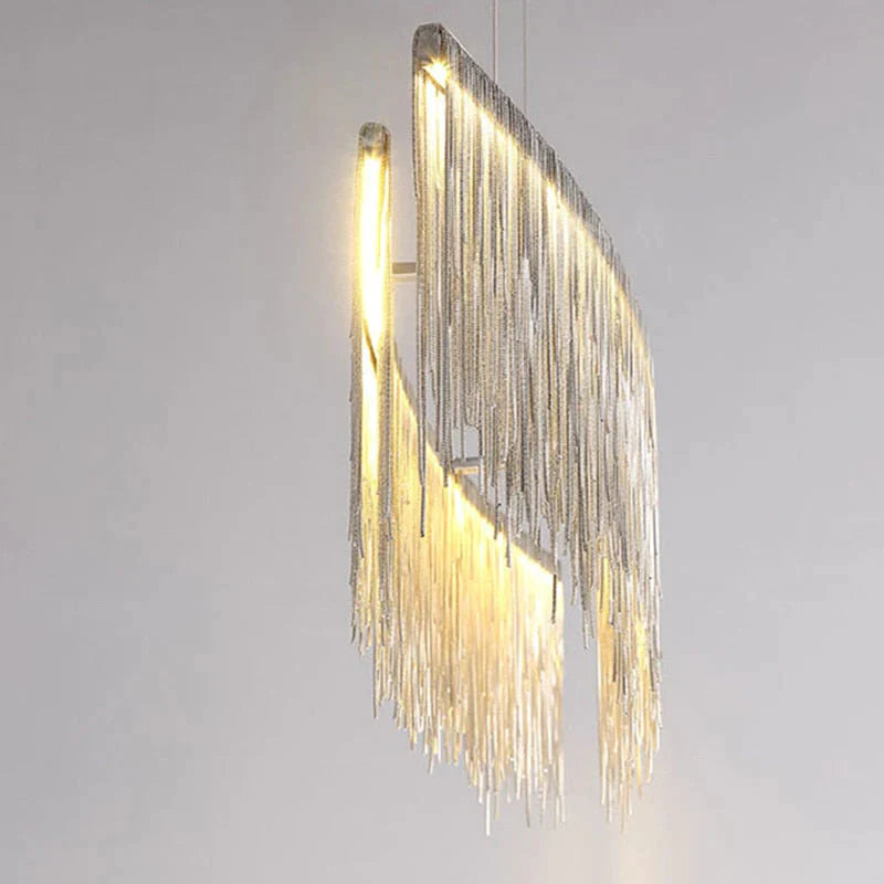 Aurora - Lustre rectangulaire à DEL