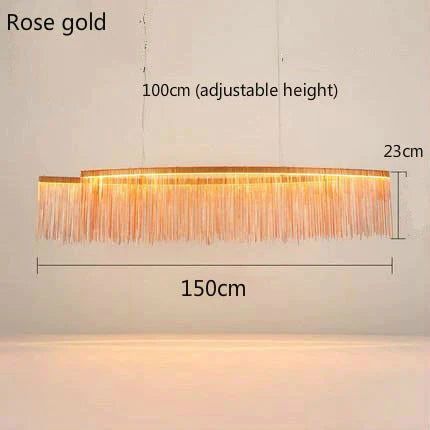 Aurora - Lustre rectangulaire à DEL