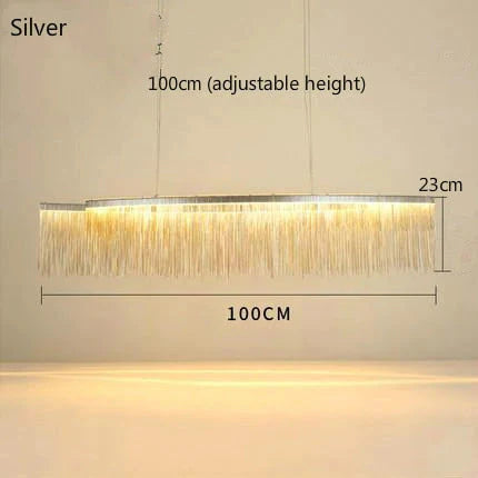 Aurora - Lustre rectangulaire à DEL