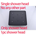 Bathroom 20inch 50x50cm Shower Head Panel Faucet Rain Mist Laterfal Jets Thermostatic Valve Mixer System SPA Massage