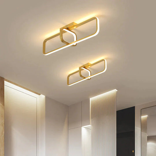 Lampe de chambre à coucher moderne simple créatif chaud maison étude salon lampe LED plafonnier